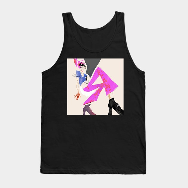 Confidence Tank Top by Tosik-Art